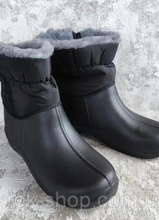 Дутики из пена утеплитель мех / ботинки угги сапоги зима 2023