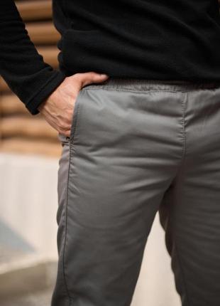 Теплые брюки карго на флисе2 фото