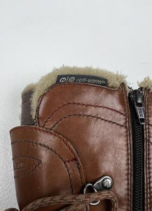 Женские зимние кожаные сапоги merrell waterproof opti-warm5 фото