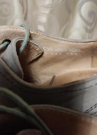 Высококачественные стильные кожаные брендовые туфли 5th avenue2 фото