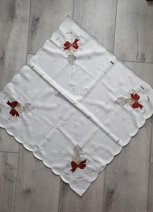 Новогодняя рождественская скатерть