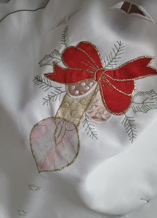 Новогодняя рождественская скатерть