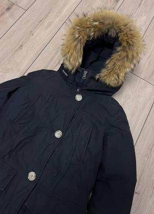 Женская пуховая куртка парка зимняя woolrich m2 фото