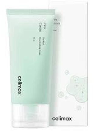 Успокаивающий крем для лица с центеллой celimax the real cica soothing cream