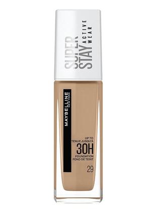 Стойкий тональный крем для лица maybelline new york super stay 30h 29 beige 30 мл