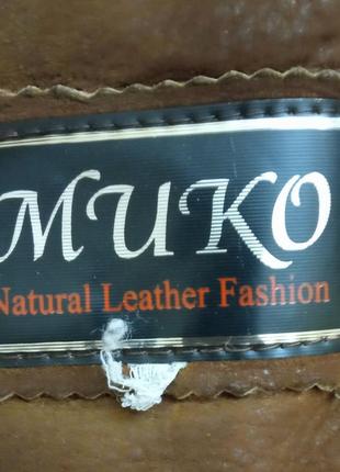 Дубленка*muko fashion*длинная.замеры!7 фото