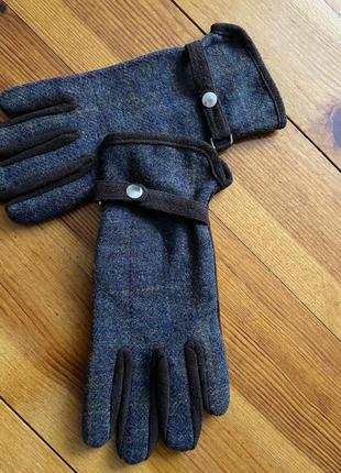 Розмір м-л теплі стильні шерстяні рукавички6 фото
