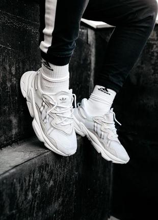Кроссовки  adidas ozweego "white" кросівки9 фото