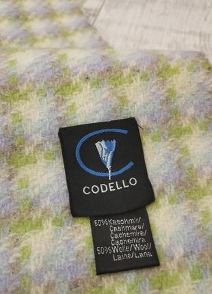 Codello кашемировый шерстяной женский шарф3 фото