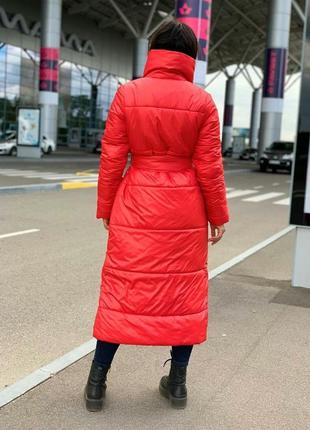 Жіноча тепла зимова куртка,пуховик,пальто,женская зимняя тёплая куртка балоновая6 фото