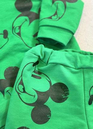 Зеленый детский костюм mickey mouse микки маус мики маус4 фото