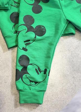Зеленый детский костюм mickey mouse микки маус мики маус5 фото