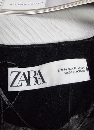 Бархатный жакет zara6 фото