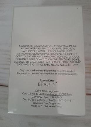 Парфумерна вода calvin klein/beaty,  30 ml4 фото