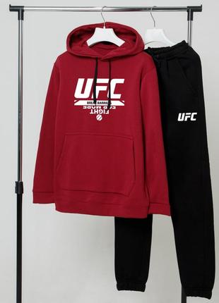 Новинка ❄️ зимний спортивный костюм на флисе ufc