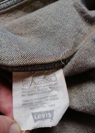 Джинсова куртка levi's 80-х вінтаж made in usa4 фото