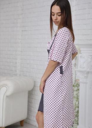 Miss victoria 
халат и ночнушка
100%хлопок2 фото