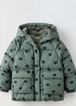 Тепла куртка zara