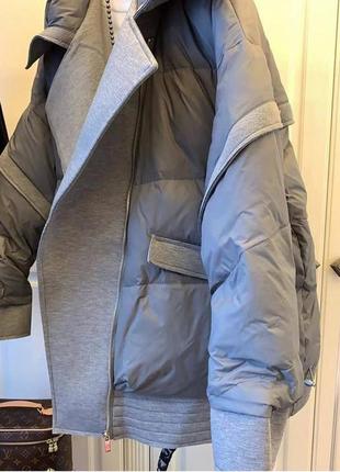 Стильна тепла куртка авіатор туреччина 🇹🇷 розпродаж!!!5 фото