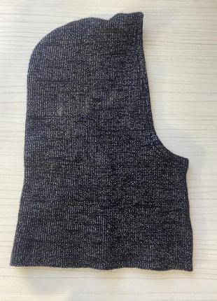 Шапка балаклава з люрексом  1+1=3