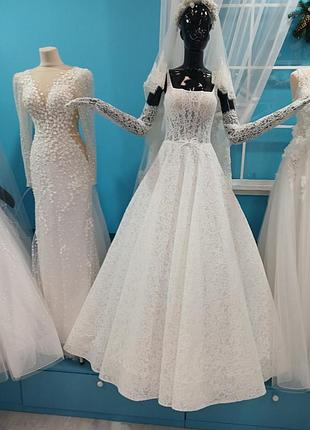 Весільна сукня лайт айворі