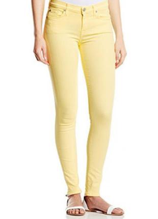 Желтые  крутые  джинсы новые