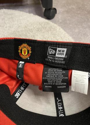 New era 39thirty manchester united featherweight poly cap оригінал нова чоловіча кепка бейсболка манчестер юнайтед8 фото