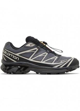 Кросівки саломон ікст 6 гор текс salomon xt-6 gray gore-tex