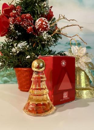 Винтаж 1980-е рождественская лимитка елка 🌲 коллекционная версия первая формула аромата soft musk avon 15 ml