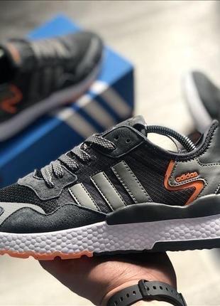 Adidas nite jogger grey, мужские летние кроссовки адидиас, кроссовки адедас мужские