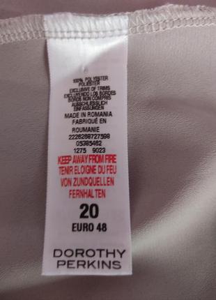 Блуза шовкова святкова dorothy perkins роз. 548 фото