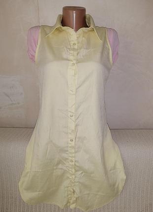 Сукня без рукавка на гудзиках