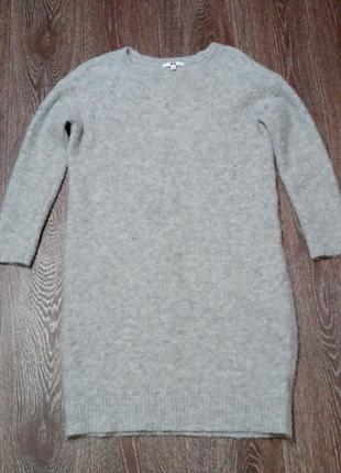 Брендовое с шерстью и альпакой теплое платье р.m от uniglo8 фото