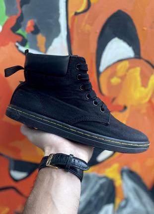 Dr.martens кеды мокасины 38 размер чёрные оригинал