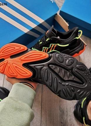 Мужские кроссовки adidas ozweego (кольорові)4 фото