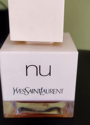 Yves saint laurent nu-залишок у флаконі, куплений в дьюті фрі