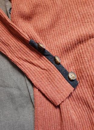 Сукня жіноча міді сукня - светр трикотажна довга в рубчик6 фото