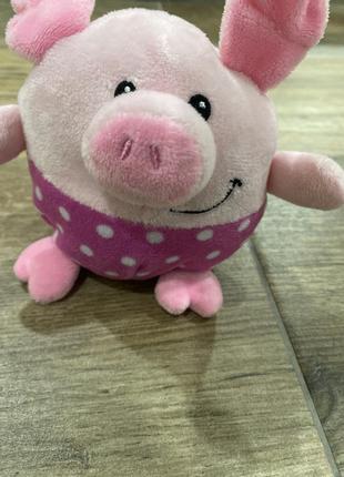 Мʼяка іграшка свинка