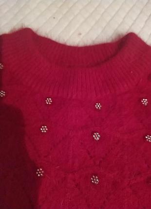 Ангоровый светер итальялия.2 фото