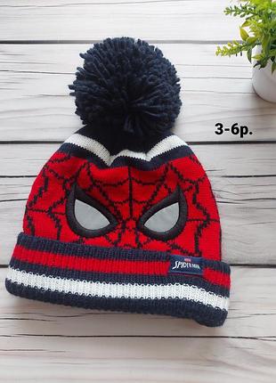 Зимова шапка спайдермен marvel