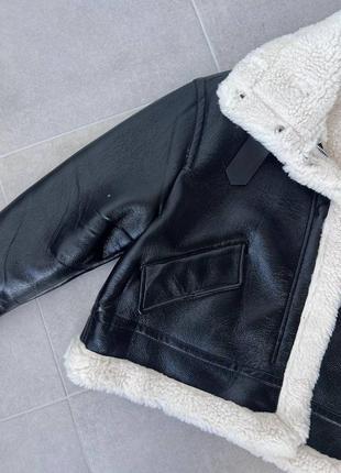 Жіноча стильна дублянка7 фото