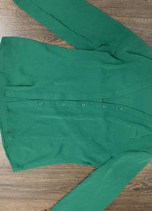 Зеленая рубашка/блузка