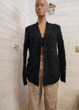 Красивой кардиган буклированная вязк   xs-m