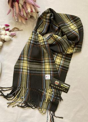 Шерсть 60% ничевина шерстяной шарф