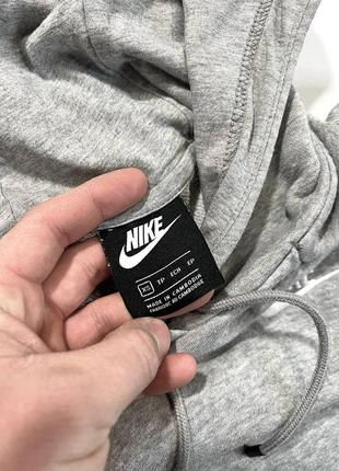 Серое худи nike / размер xs-s / nike / серое худи / серая кофта nike / кофта nike / женское худи найк / худи найк / женская кофта найк / найк5 фото