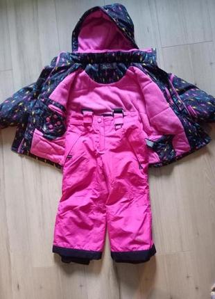Куртка+ брюки лыжные lupilu1 фото
