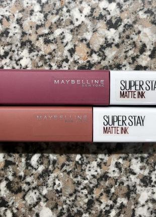 Матова рідка помада super stay matte ink