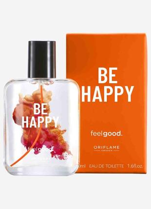 Вдохновляющая туалетная вода feel good be happy