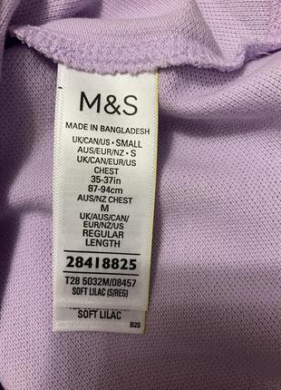 Поло тенниска m&s оригинал s мужская англия хлопок новое9 фото