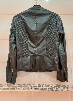 Куртка шкіряна жіноча promod франція2 фото